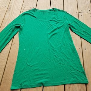 Xl Green long sleeve tee